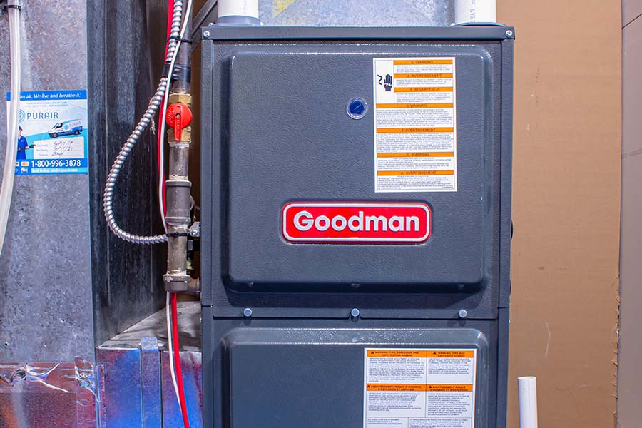 Goodman home furnace unit